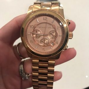 Michael Kors Watch Rose Gold